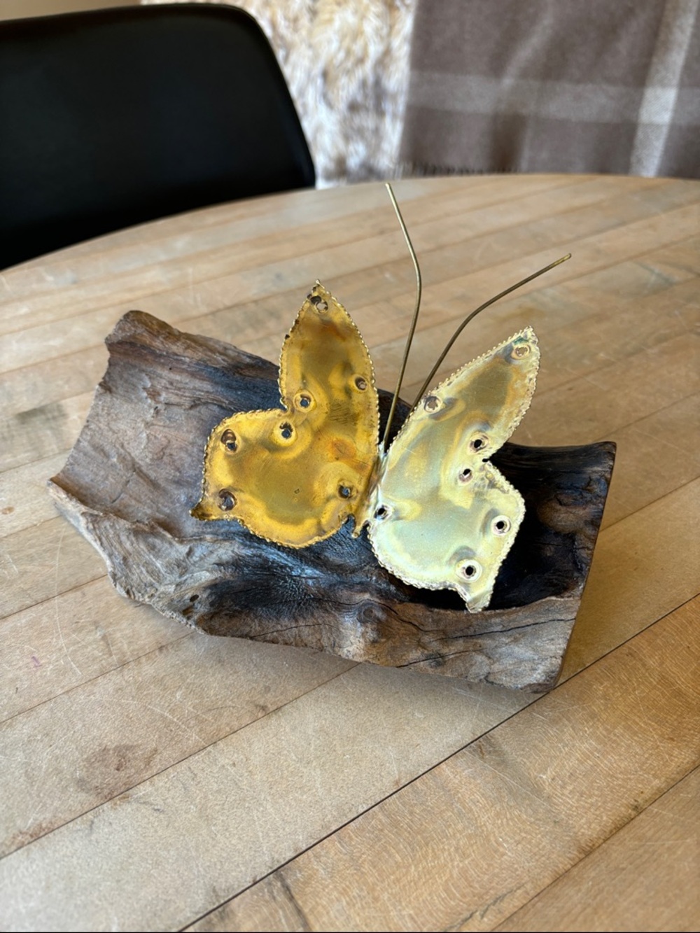 Mid Century Brutalist Driftwood Sculpture